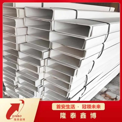 耐高温无机防火槽盒 隆泰鑫博牌阻燃耐火白色电缆桥架图1