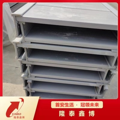 高分子复合树脂电缆槽盒 隆泰鑫博槽式绝缘电缆桥架质量无忧图2