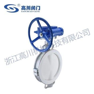 D371F46衬氟蝶阀图3