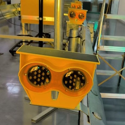 太阳能同步警示灯 仿生猫眼警示灯生产厂家图3