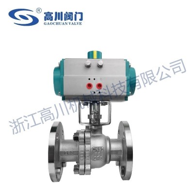 Q641F气动球阀图2