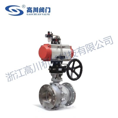 Q641F气动球阀图3