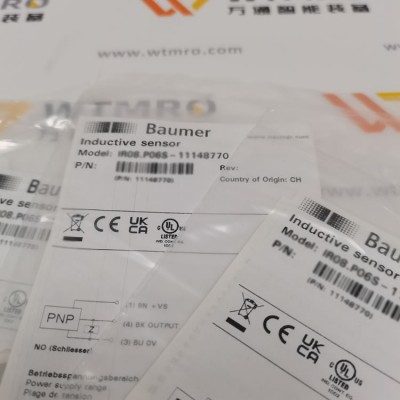 BAUMER堡盟 IR08.P06S-11148770 电感式接近开关图2