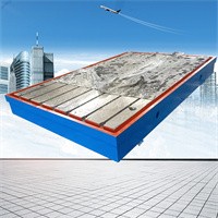 HT250灰口铸铁0级平面度支持T型槽和螺栓孔设计