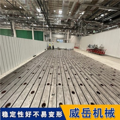 电机试验平台 刮研平台铸铁平板 产地泊头市图3