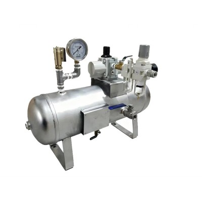 不锈钢空气放大器空气增压阀压缩空气增压泵图3