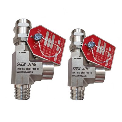 不锈钢螺纹式安全阀卸荷阀泄压阀中低压图2