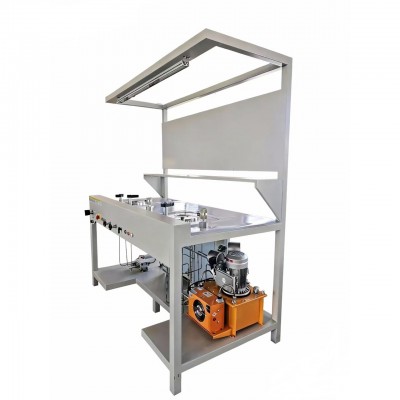 卡箍隔膜压力表汽车燃油管耐压试验机隔膜压力表校验台图3