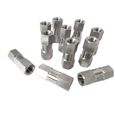 分体式螺纹双内单向阀逆止阀止回阀图3