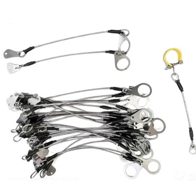 钢丝钢索安全绳防脱落液压防崩脱装置液压胶管防崩脱链图3