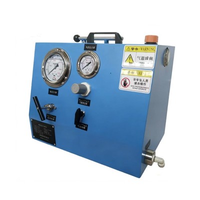 不锈钢液压站封闭式超高压动力单元手动试压泵图3