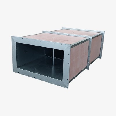 康美风耐火风管 防火风管 风管防火包裹图1