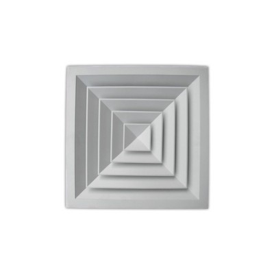 康美风铝合金风口 百叶风口 空调出风口 散流器图2