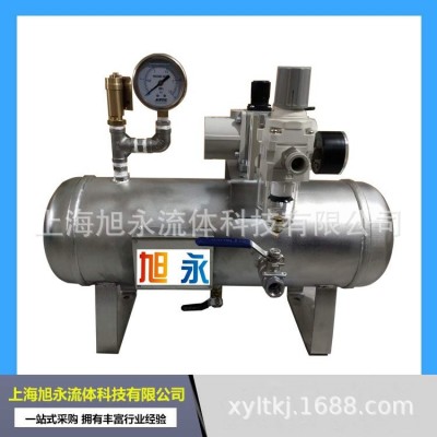 不锈钢气动气体增压泵压缩空气驱动
