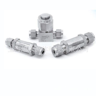 不锈钢高压精密过滤器三通卡套过滤器图2