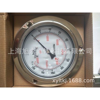 真空耐震压力表耐压防腐蚀液压精密检测压力表图3