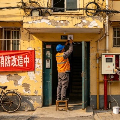 老旧小区智能消防改造:普思智慧消防筑牢社区安全防线图1