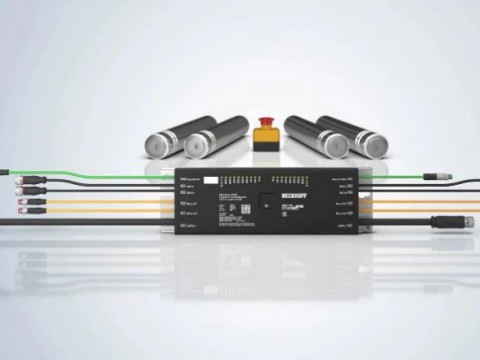 倍福推出用于电机驱动滚筒输送机的控制器