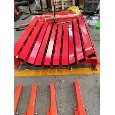输送机抗冲击缓冲床定做，提供带宽B1200D等图3