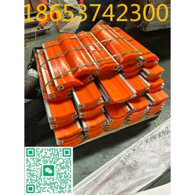 皮带机仿马丁清扫器定做，耐磨损，带宽定做仿马丁聚氨酯清扫器图4