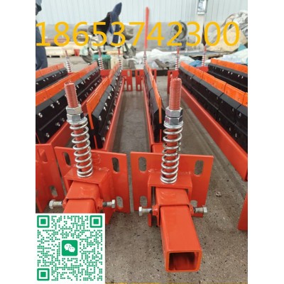 皮带机仿马丁清扫器定做，耐磨损，带宽定做仿马丁聚氨酯清扫器图3