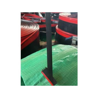 T型防溢裙边定做，橡胶聚氨酯复合材质图4