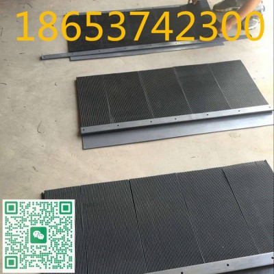 导料槽阻燃挡尘帘定做，1500*780mm等长*宽*厚定做图3