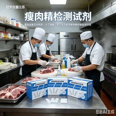 盐酸克伦特罗瘦肉精残留胶体金检测卡试剂盒图2