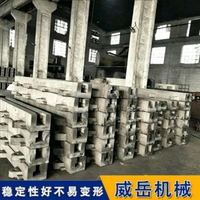 地轨厂家 铸铁地轨承载好 铸铁地梁精度1级耐磨防锈图4