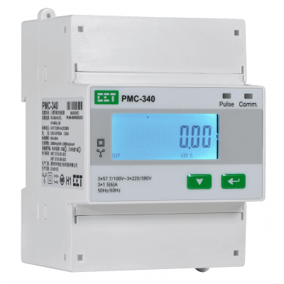 PMC-340-A6三相导轨式电能表图2