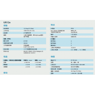 UR7e及UR12e机器人图4