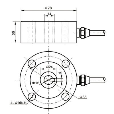 NTJH-4D轮辐式称重传感器图3