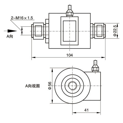 NTJL-2板环式拉力传感器图4