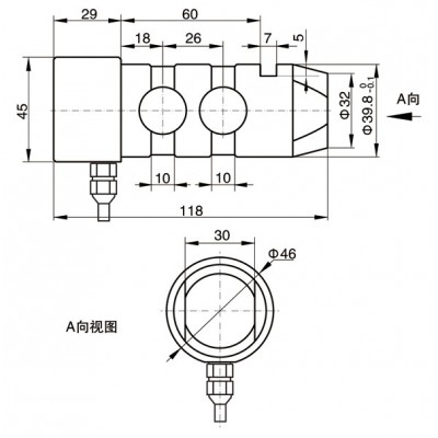 NTJH-9A轴销式称重传感器图2