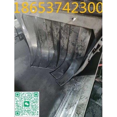 导料槽含尼龙布橡胶板挡尘帘子，钢板螺栓固定1000*1000*厚度（含布层）等定做，图4