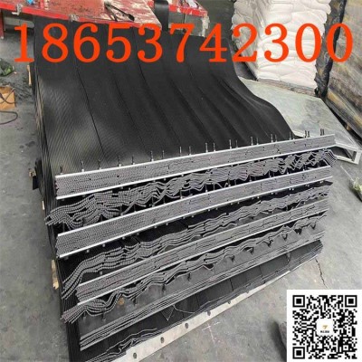 导料槽橡胶耐高温防尘帘,钢板螺栓紧固,1000*1500*层数定做图5