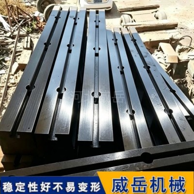 铸铁地梁使用寿命长 表面防锈 铸铁地轨承载力图5