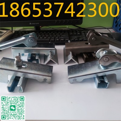 防溢裙板不锈钢夹持器配套角铝,M16T型丝杆螺栓图4