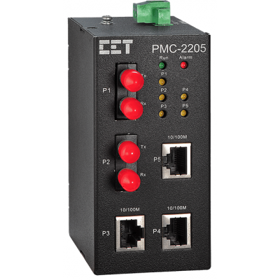 PMC-2205工业光纤环网交换机图2