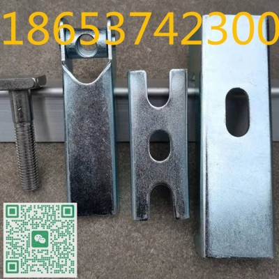 防溢裙板卡扣/夹持器/压紧装置配套角铝，M16T型丝杆图2