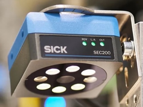 SICK SEC200相机为工厂现场带来灵活的码读能力