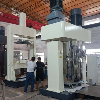 液压升降式双行星动力混合机 FPC感光覆盖膜生产设备图1